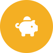 Piggy bank icon